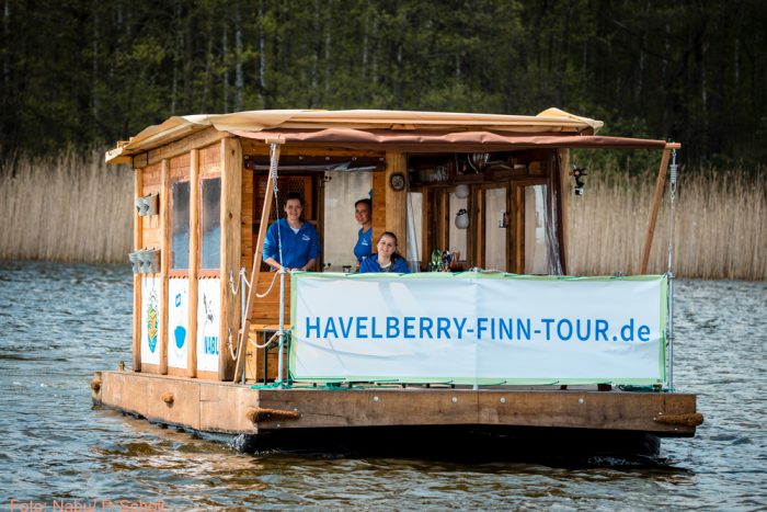 Havelberry-Finn-Floß Foto: Nabu/P. Scholl